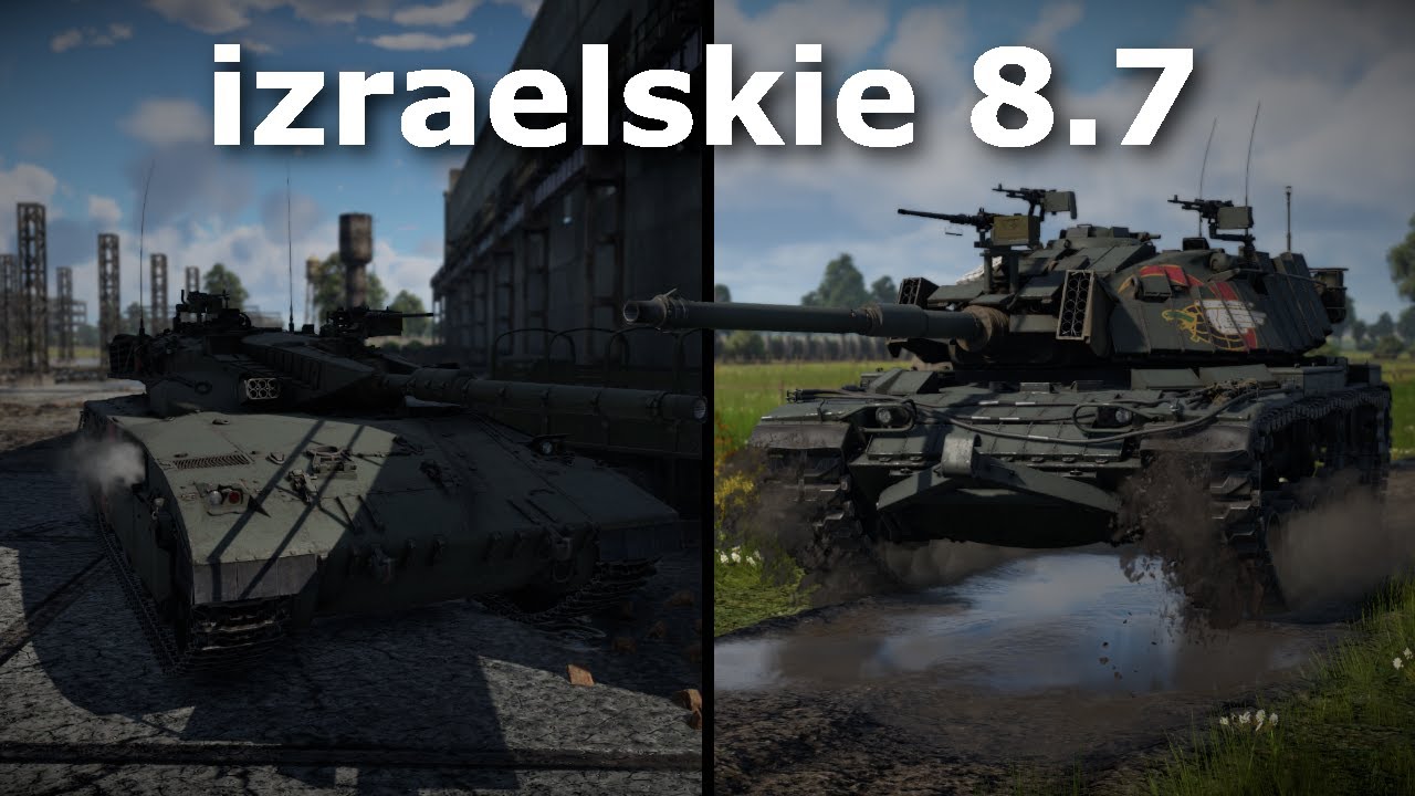 Izraelskie MBT z 8.7 w Akcji! [War Thunder 2.15 Gameplay]