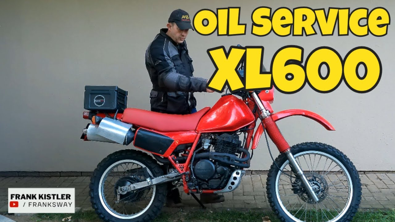 Honda XL600 Full Oil Change 