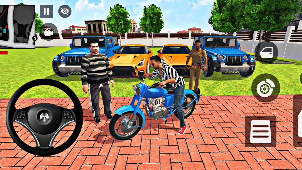 🎀Indian Thift Auto Simulator🎮Modify Thar Purchase Franklin Drive in Road🛣️Game🎮#gta