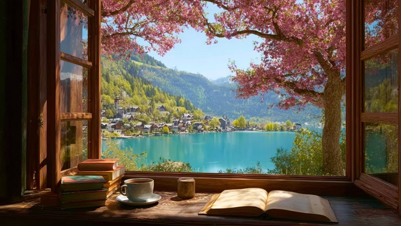 Gentle Spring Breeze 🌸 Birds Singing and River Sounds for a Peaceful Day in the Countryside