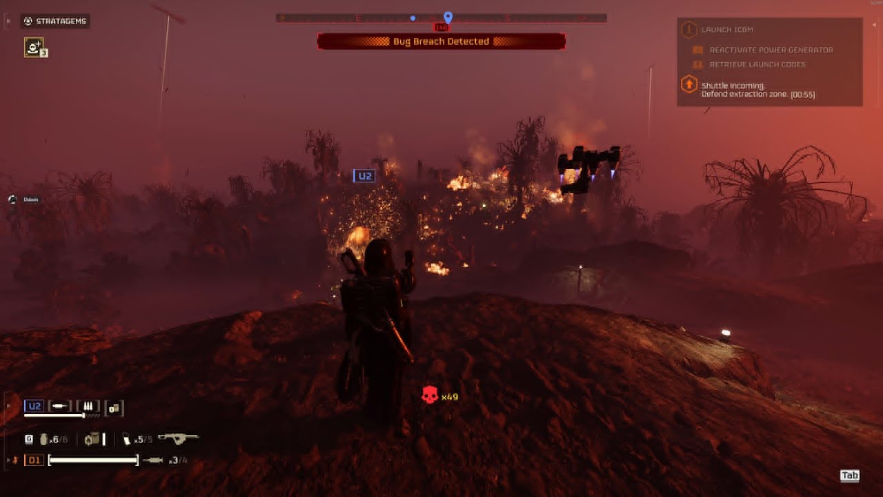 FIRE. BURNING. EVERYWHERE. - HELLDIVERS 2 (2025/12/28)
