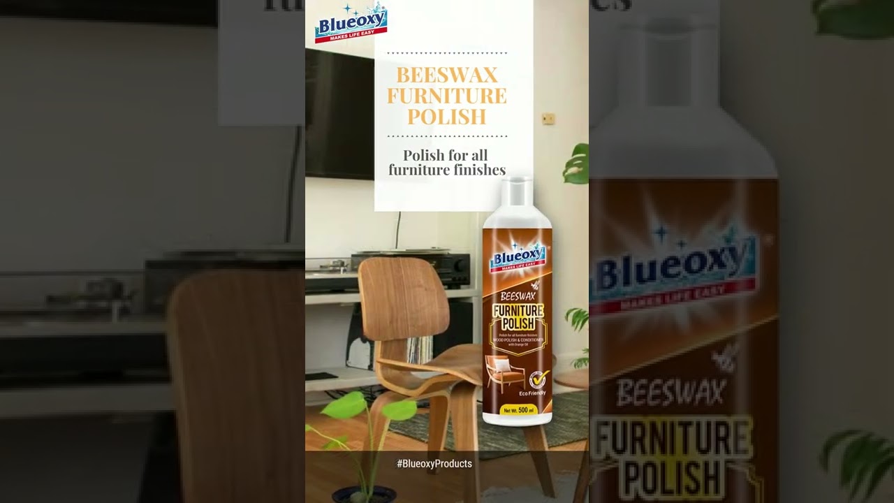 Blueoxy Beeswax Furniture Polish Gel: The Natural Way to Enhance Your Wood Furniture #BlueoxyBrands