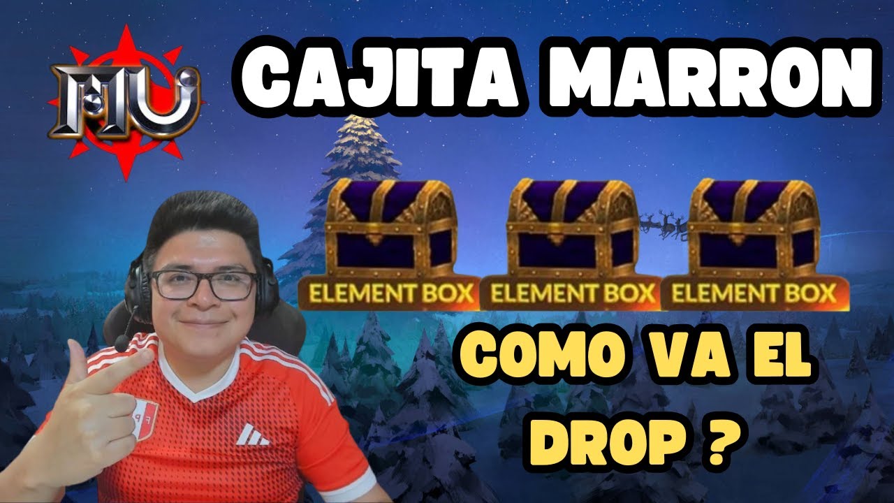 ⚡ Abriendo m&aacute;s de 50 Element Box &iquest;Que tal el Rate? - Navidad en Mu Online 😱