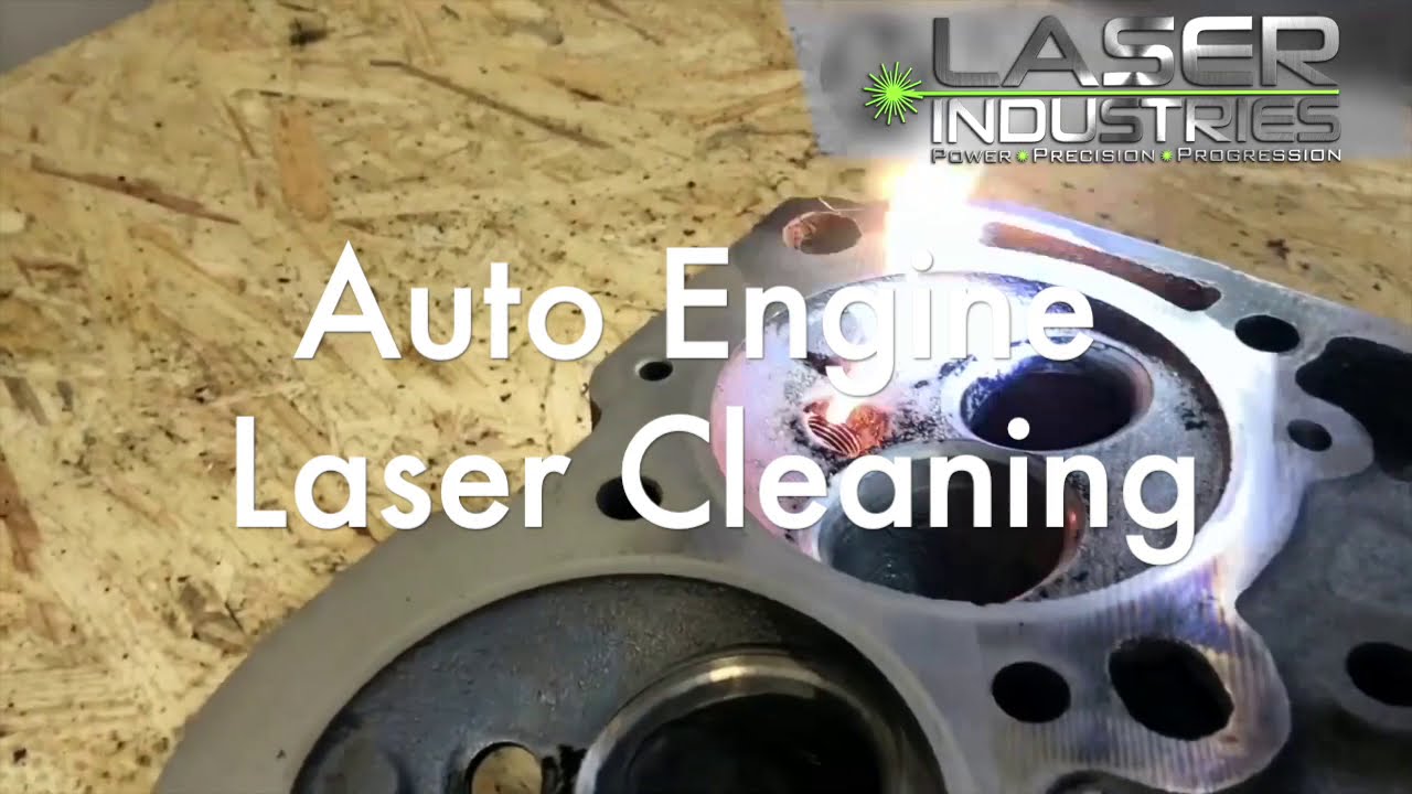 Auto Restoration Panels and Engine Parts Decoked Narran Laser Cleaning
