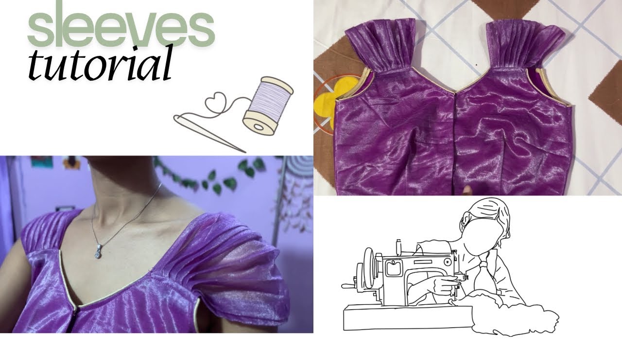 chun wala sleeves🧵/  how to cut bodypart and sleeves separately/ trending blouse desighn🪡/ 