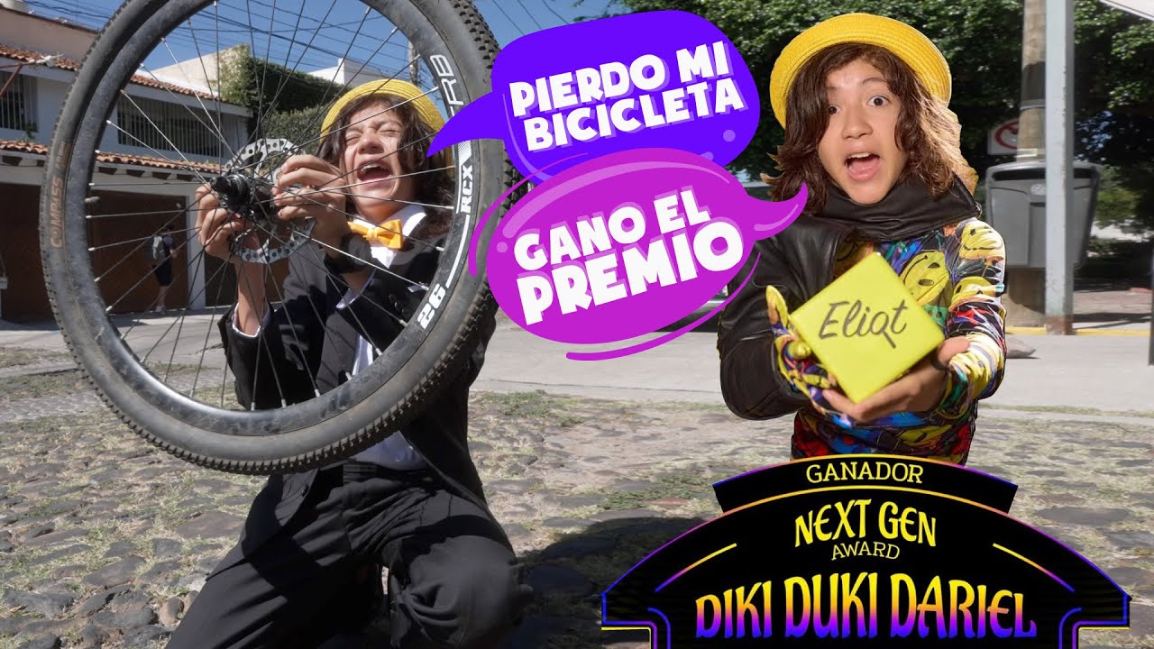 Un auto ARROLLA mi BICICLETA antes de llegar a los Premios ELIOT Awards 2025