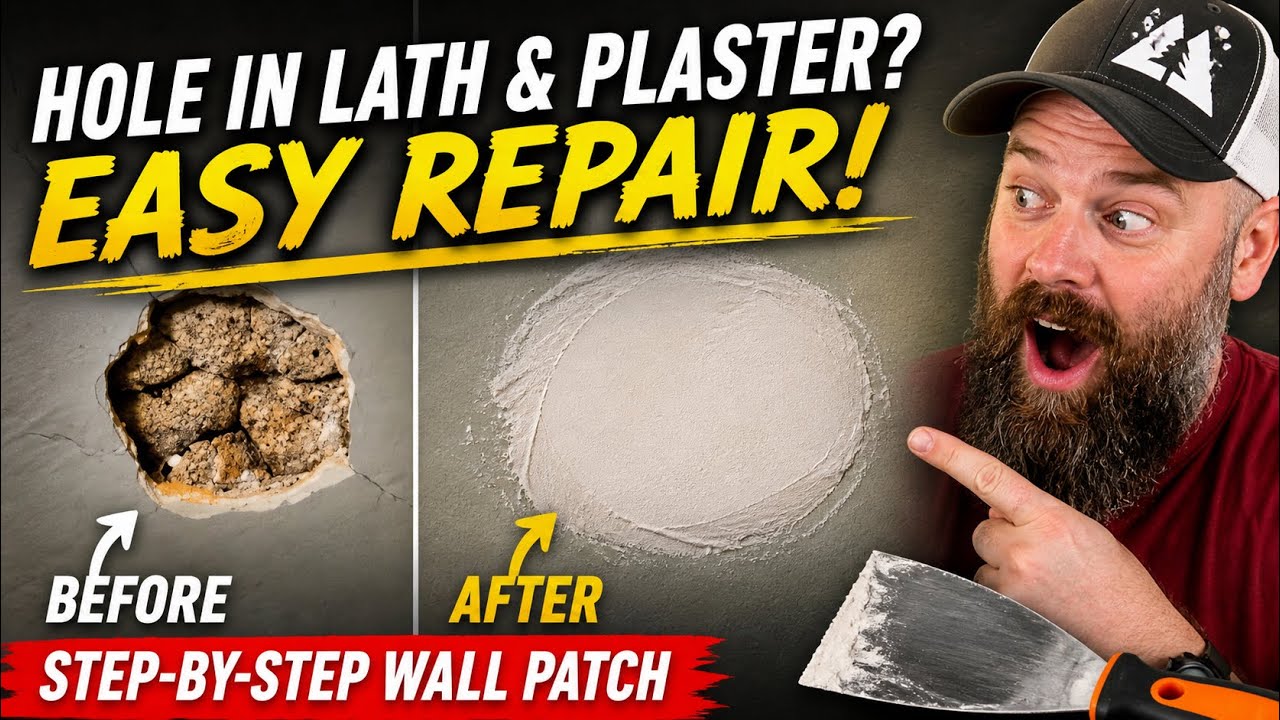 Lath and Plaster Hole? Here's What You Need to Do