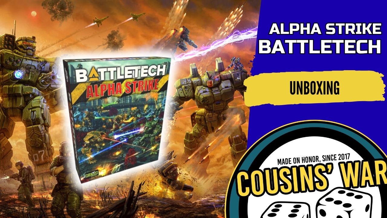 Бокс-сет BATTLETECH Alpha Strike РАСПАКОВКА - BATTLETECH (ITA)