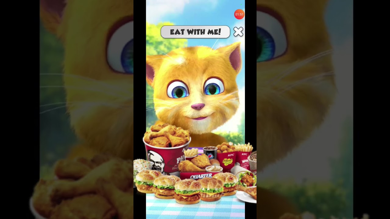 Asmr Eating Chicken legs with talking Ginger - Funny Video #shorts #asmr #chicken #ginger