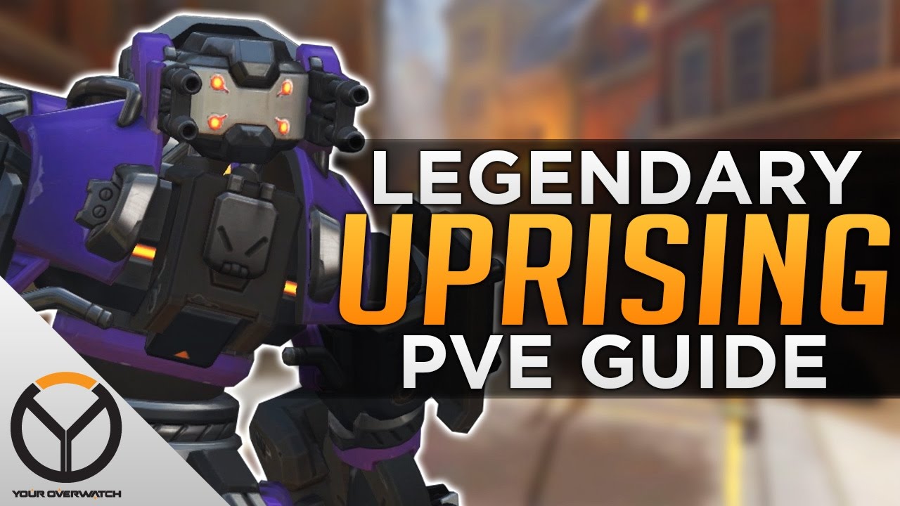 Overwatch: Uprising LEGENDARY Difficulty PvE Guide!