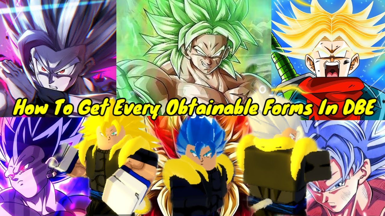 How To Get Every Obtainable Form In Dragon Ball Evolution (Roblox)
