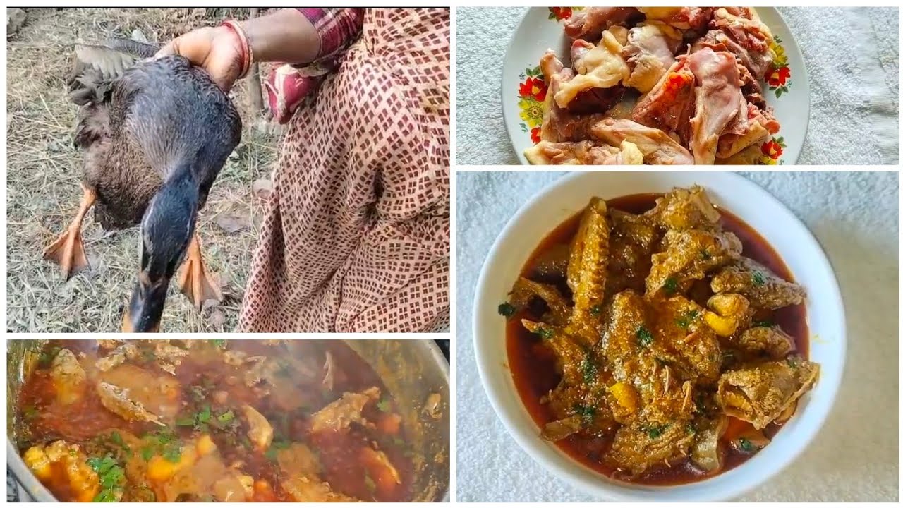 🍽️ মুখে লেগে থাকার মতো হাঁসের মাংস |  Soft & Juicy Duck Curry