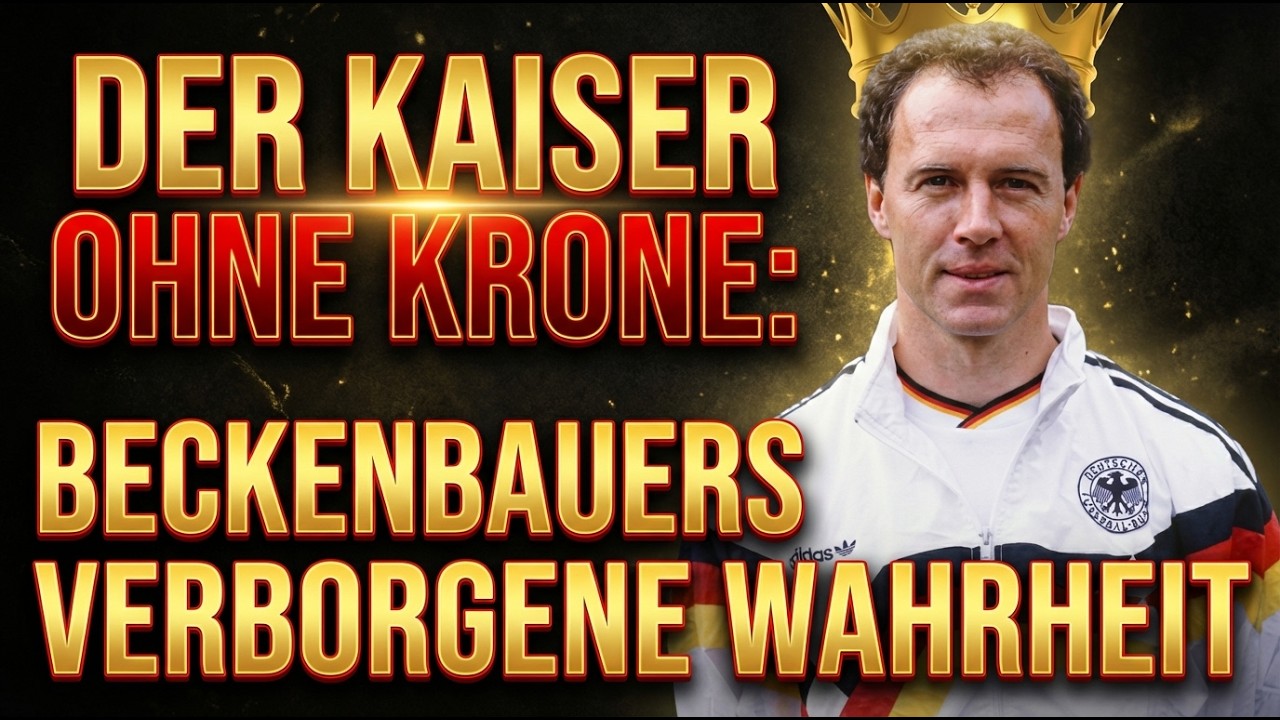 FRANZ BECKENBAUER: EINE UNTERSCHRIFT, DIE ALLES ZERSTÖRTE