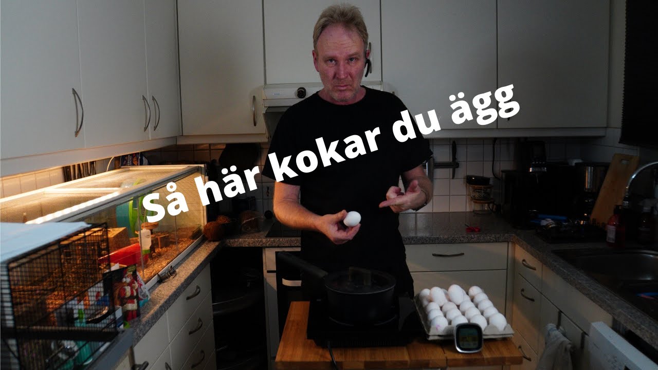 Så här kokar du ägg