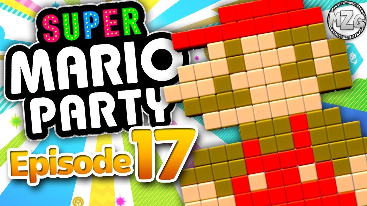 Super Mario Party Gameplay Walkthrough - Episode 17 - Toad's Rec Room! Puzzle Hustle! (Switch)