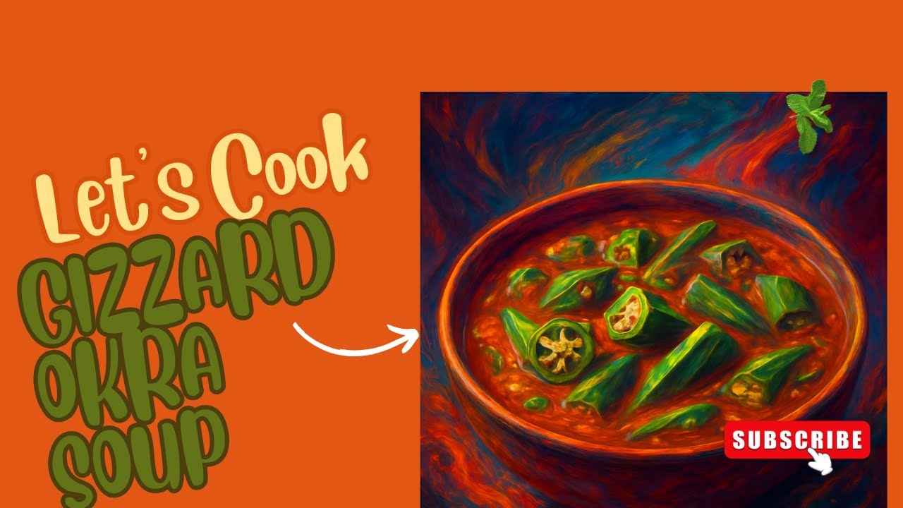 “Delicious Okra Soup with Gizzard Recipe You’ll Love 🍲”