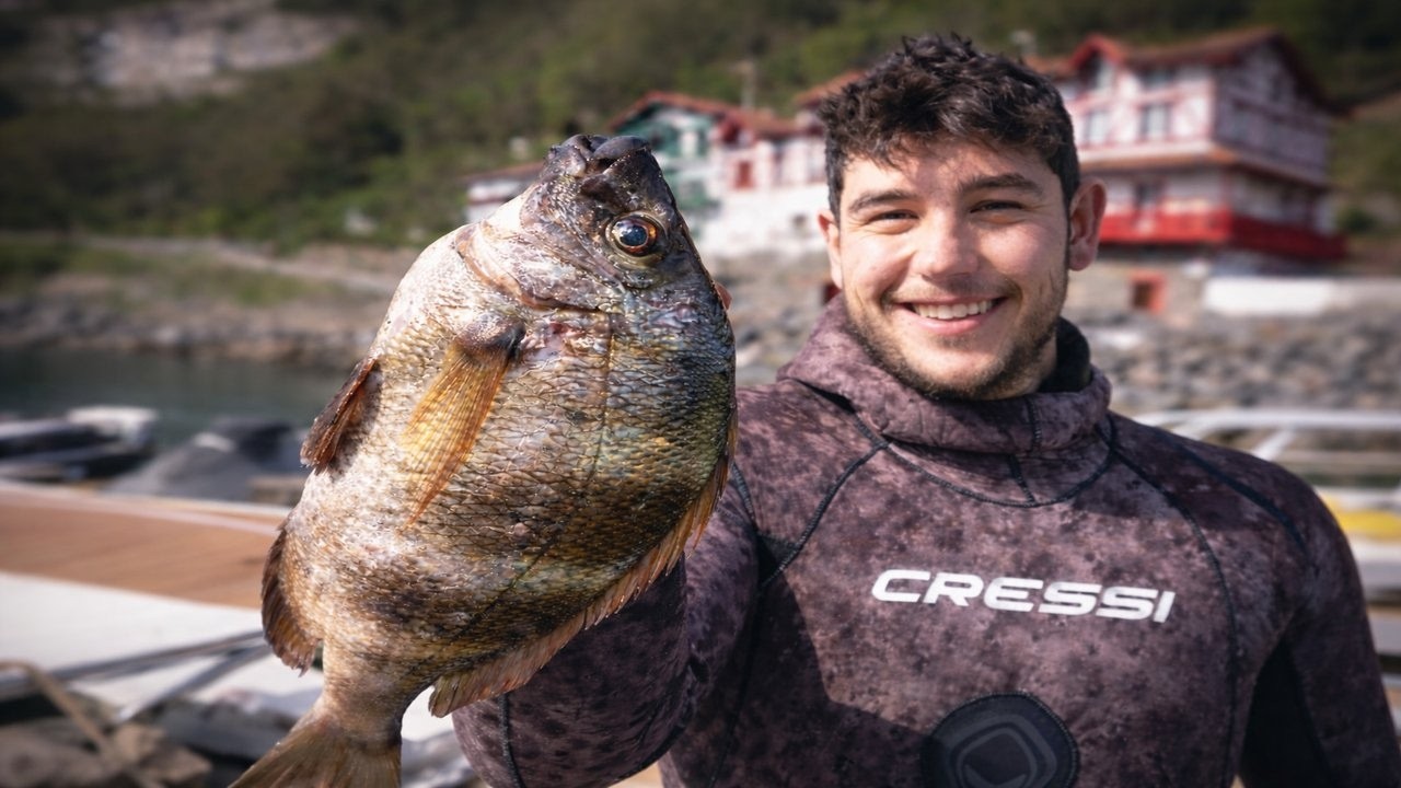 Pesca Submarina en condiciones difíciles | Sargo breado - Deivid VJ Sub