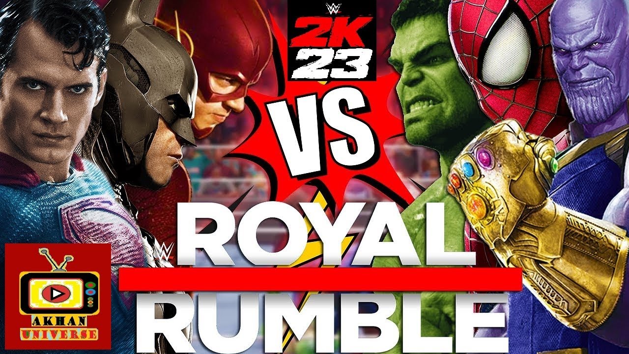 Marvel VS DC Royal Rumble (WWE 2K23)
