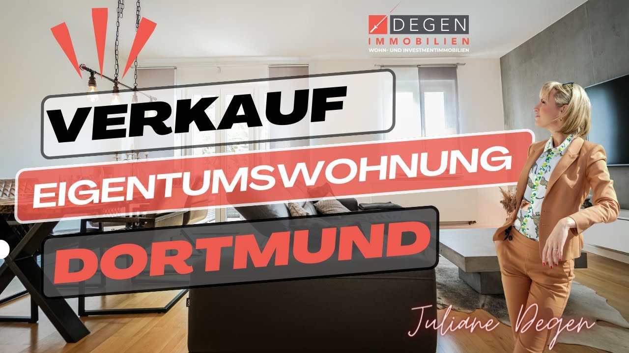 Degen Immobilien | Wohnen im Herzen Dortmund´s ! 3-Zimmer Eigentumswohnung in Citylage (ID-7428)