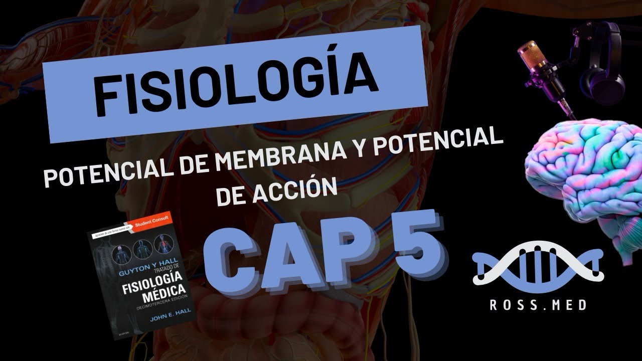 CAP 5-POTENCIAL DE MEMBRANA Y POTENCIAL DE ACCIÓN-FISIOLOGÍA DE GUYTON Y HALL-RESUMEN-PODCAST