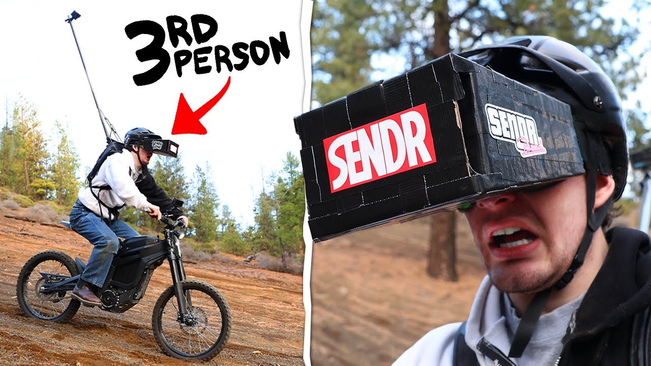 I Survived Mountain Biking in 3rd Person