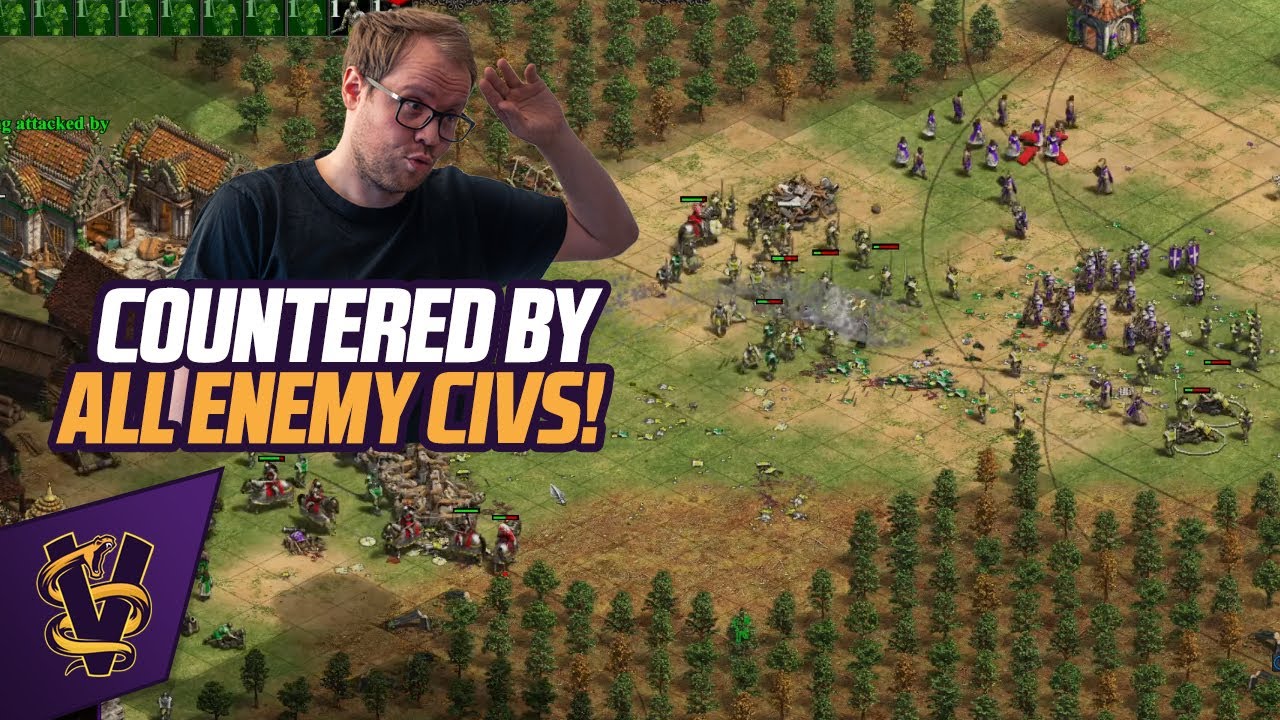 4v4 Rage Forest with Goths Flank