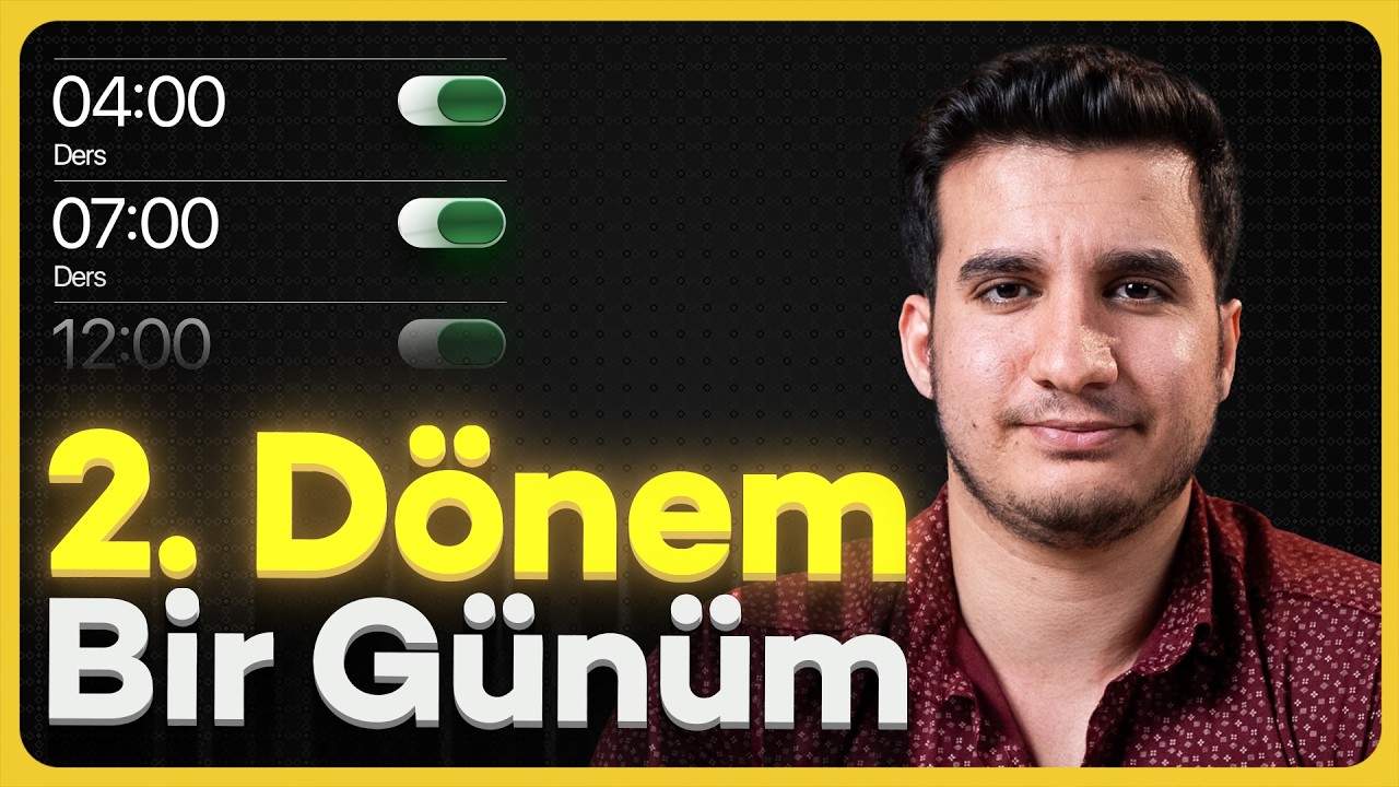 İkinci Dönemde Bir Günüm Nasıl Geçiyordu?