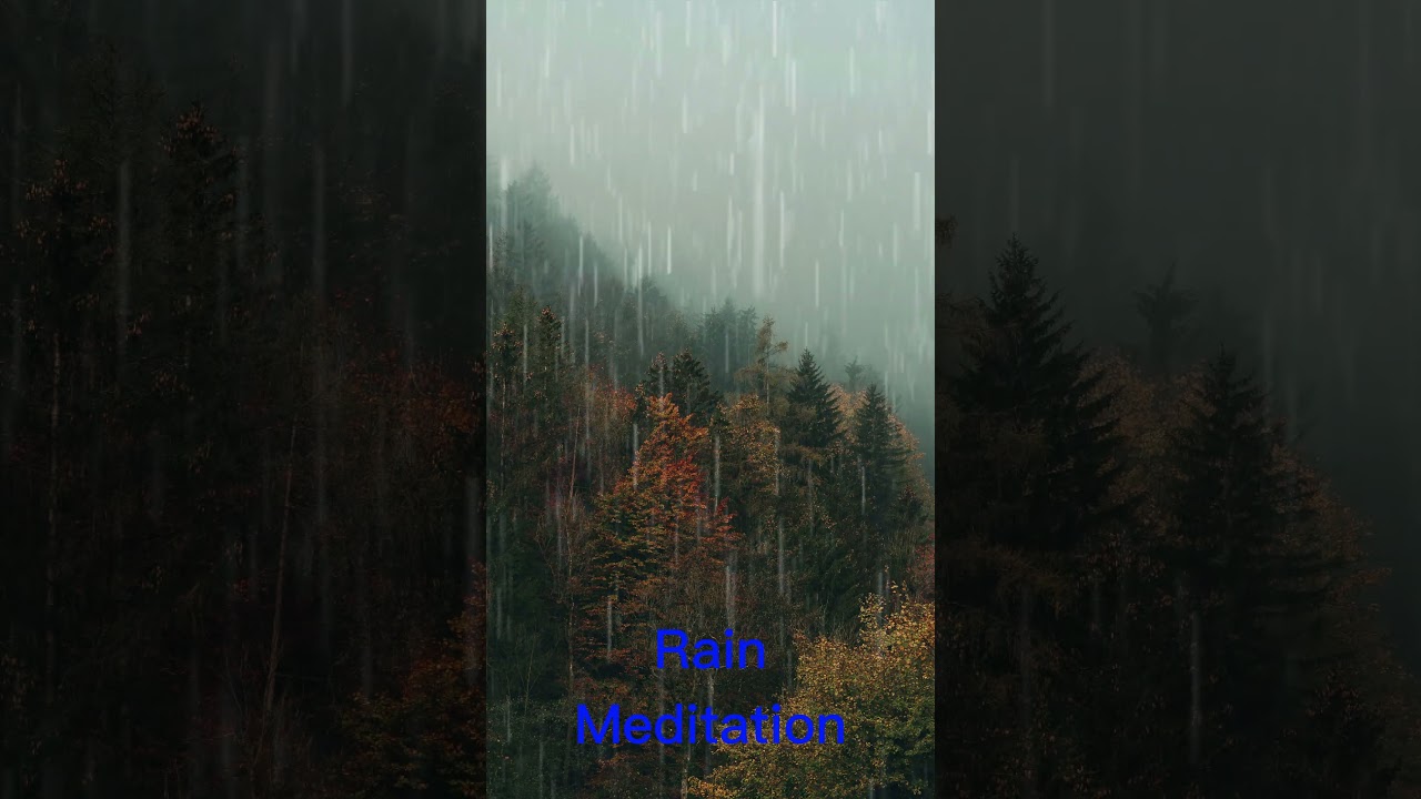 RAIN SOUNDS FOR MEDITATION #relaxasi #rain #relaxing #sleep #sound #rainsounds #rainbowsixsiege