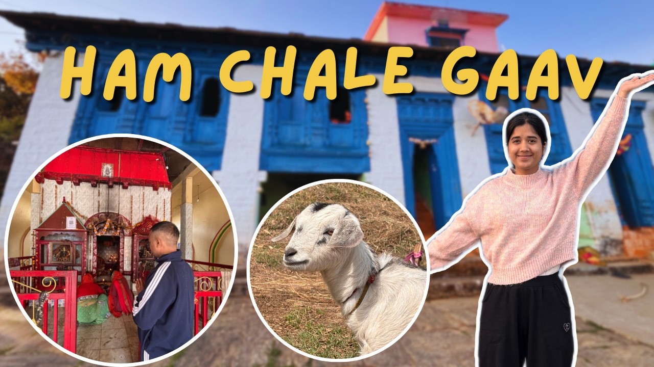 Mai chali apne गाँव pure 15 saal baad🥹❤️🤩🏔️🌷||Simran Verma||