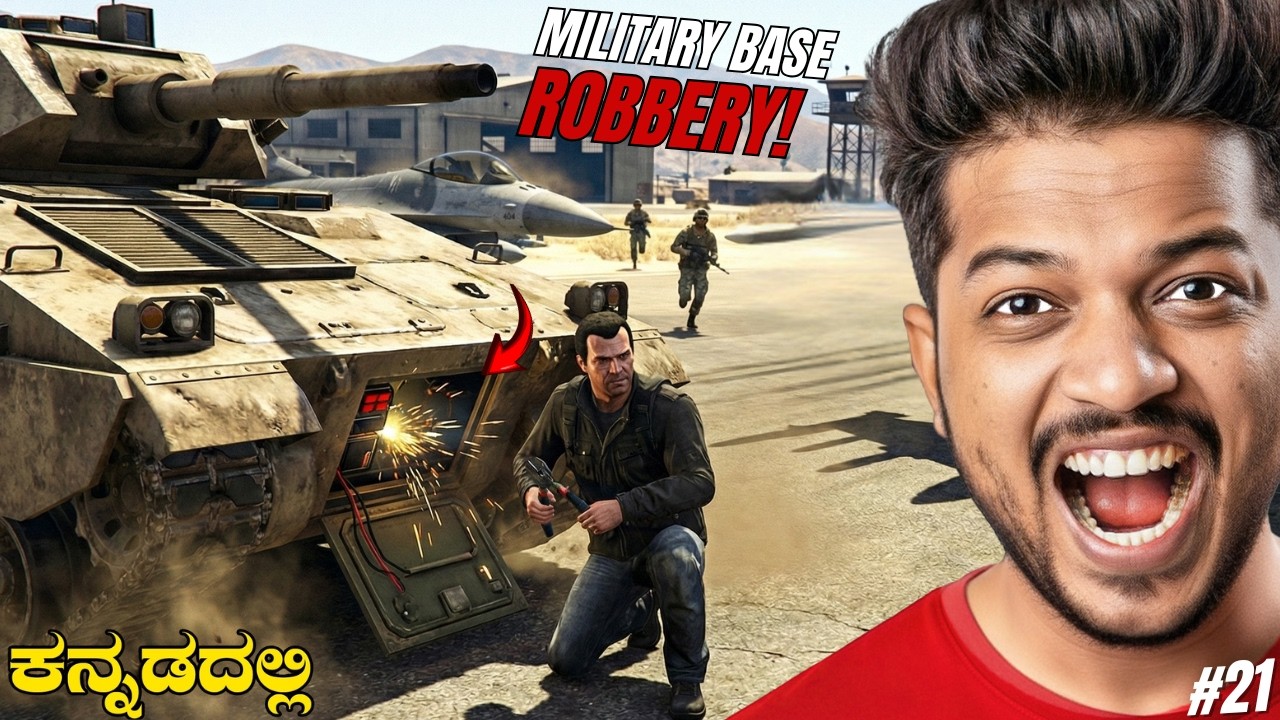 I Robbed the GTA 5 Military Base for a Hidden Super Jet! 😱 #21 #gta5gameplay