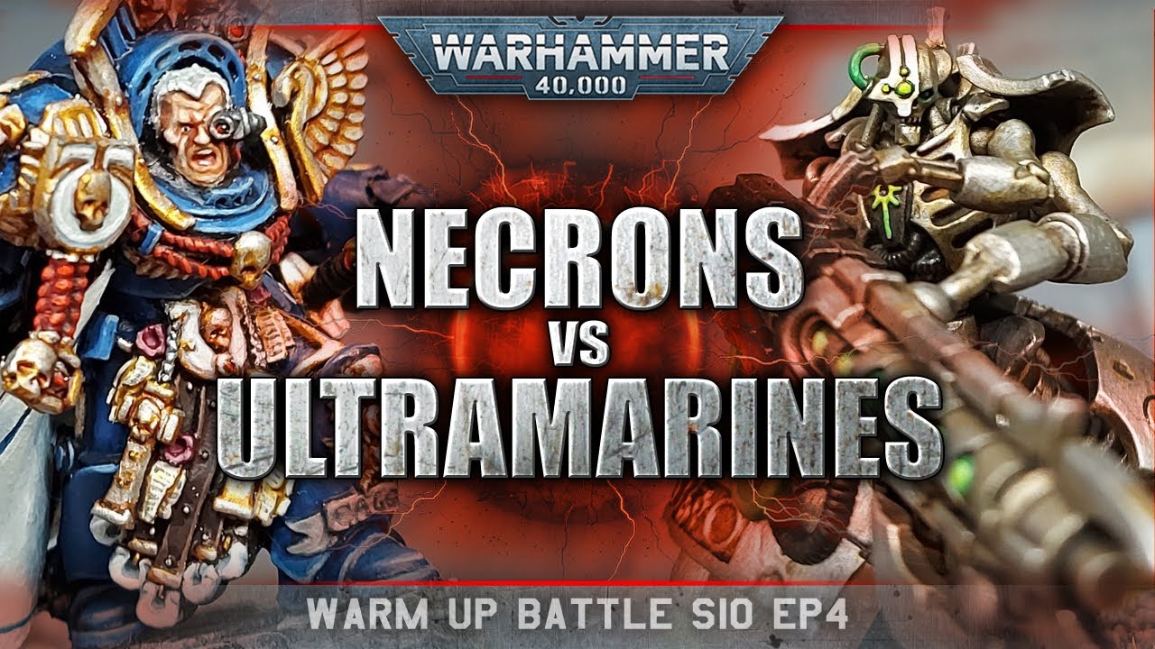Ultramarines vs Necrons Warhammer 40k Battle Report 9th Edition 2000pts
