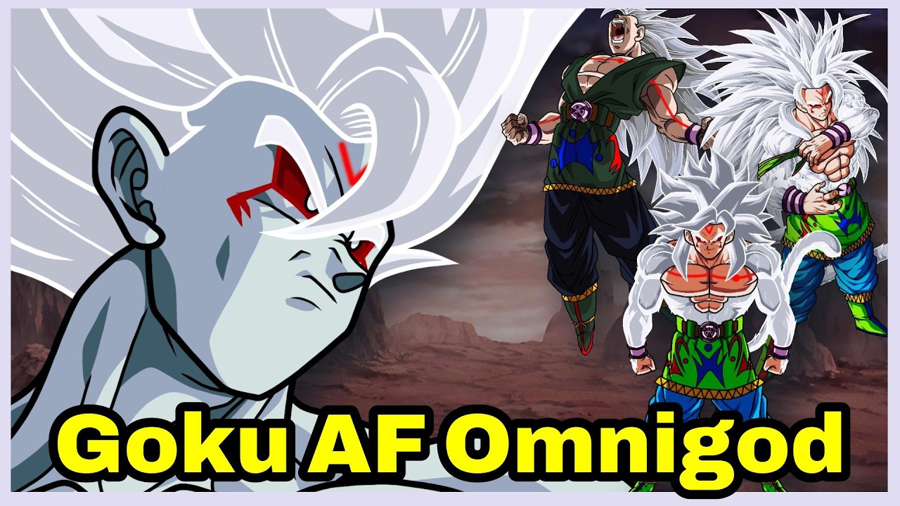 ¿QUE TAN PODEROSO es GOKU AF OMNIGOD? | DRAGON BALL AF