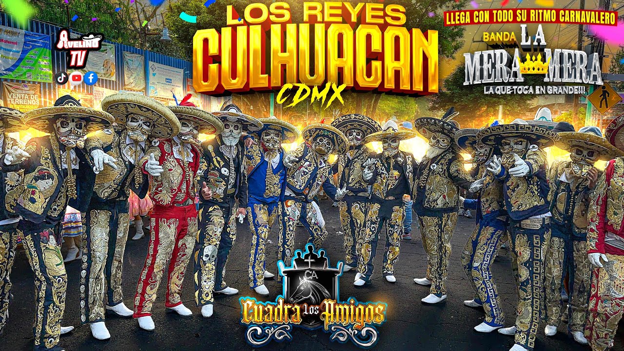 CHARROS CUADRA CLA | Los Reyes Culhuacan 2026 | Banda La Mera Mera