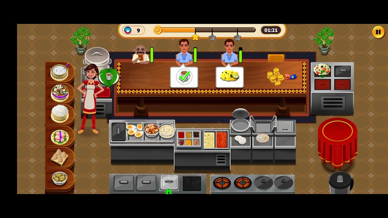 Masala express level 25 Southern Delight indian restaurant cooking game