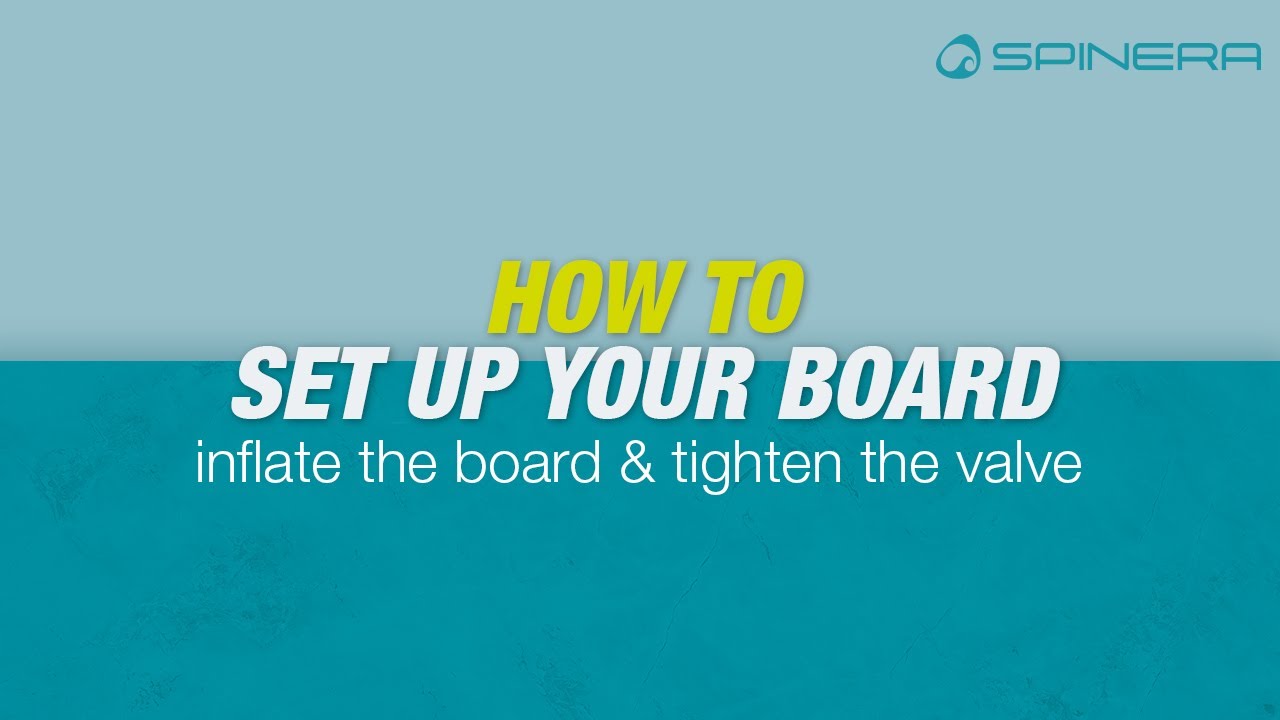 How to set up your SUP for first use