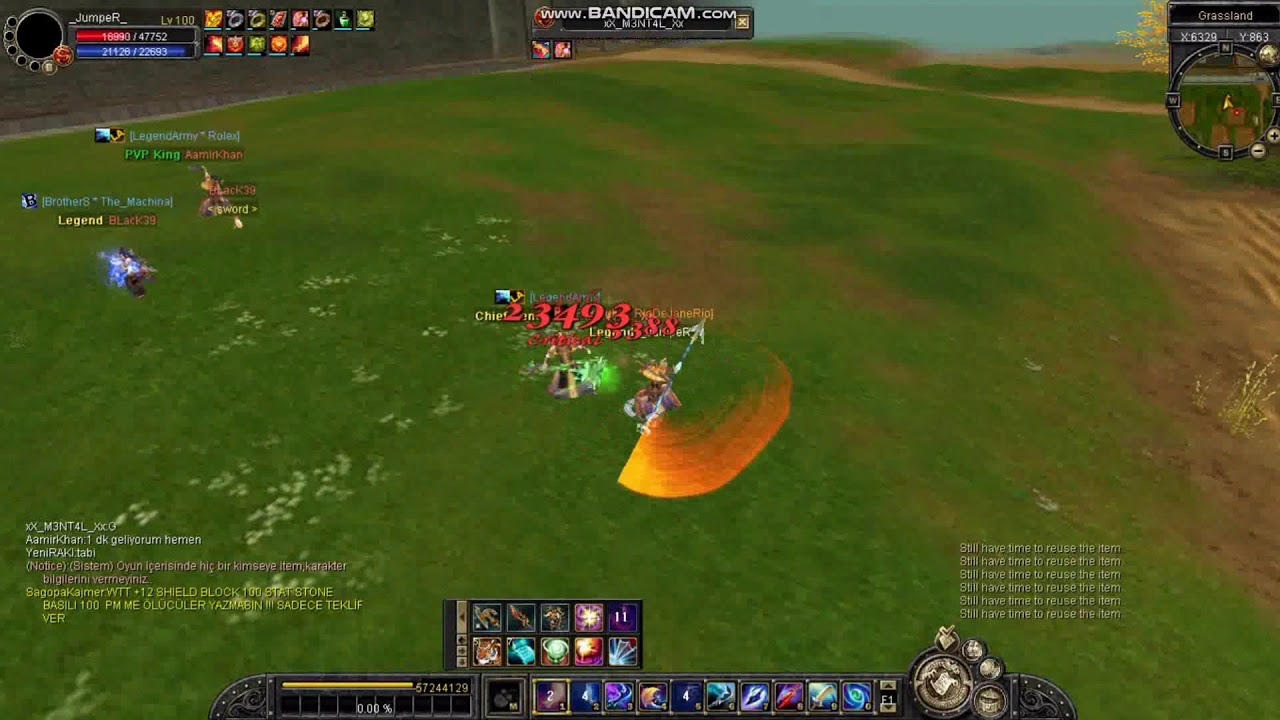 Sea Sro 100 cap _JumpeR_ PvP