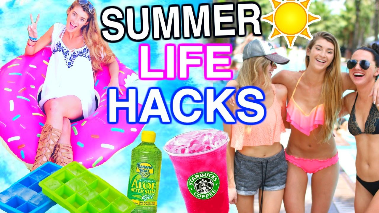 Summer Life Hacks EVERYONE Needs to Know! Katie Betzing
