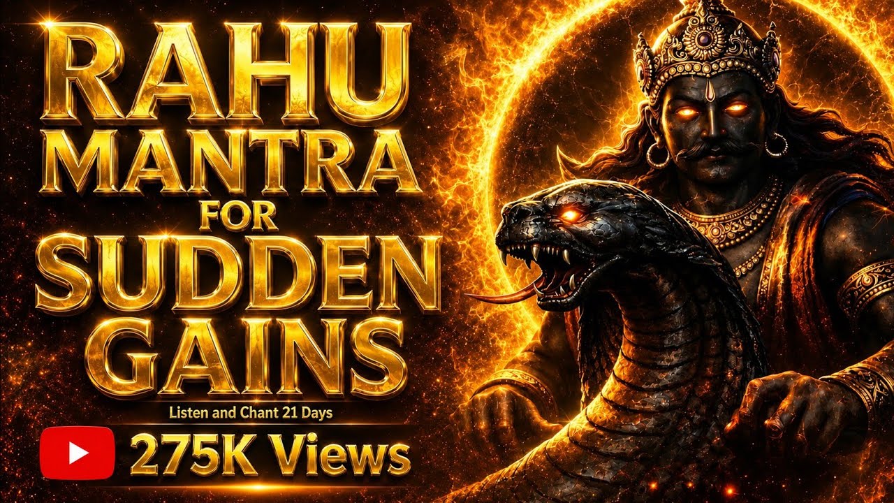 Rahu Mantra for Sudden Gains | Powerful Chant for Wealth & Breakthrough
