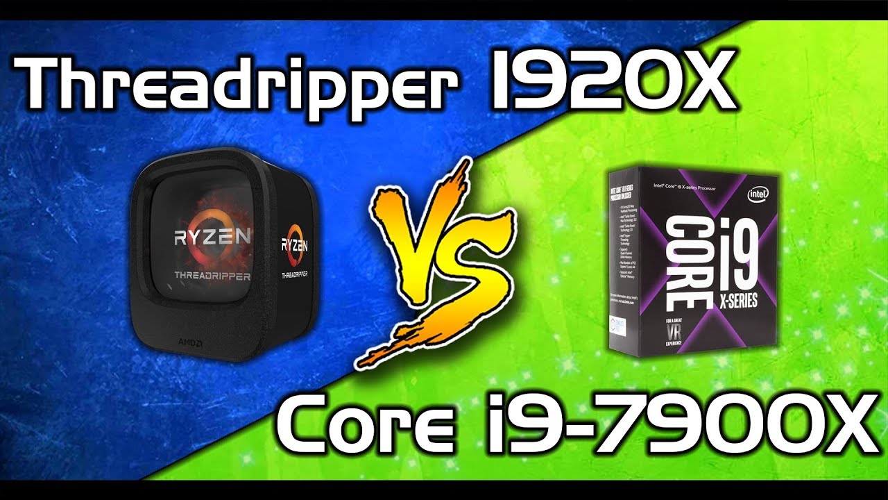 AMD Ryzen Threadripper 1920X vs i9 7900X || Comparison
