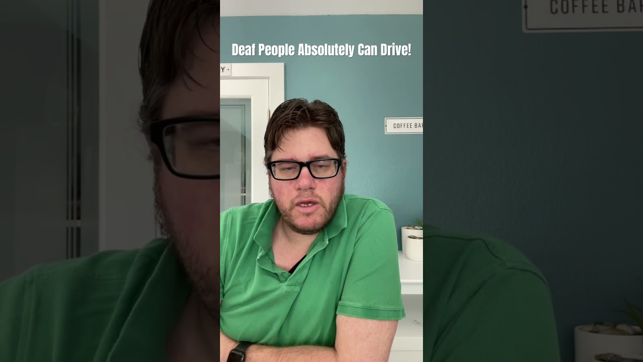 Deaf People Absolutely Can Drive! #DeafAwareness #InclusivityMatters #CommunicationTips #access