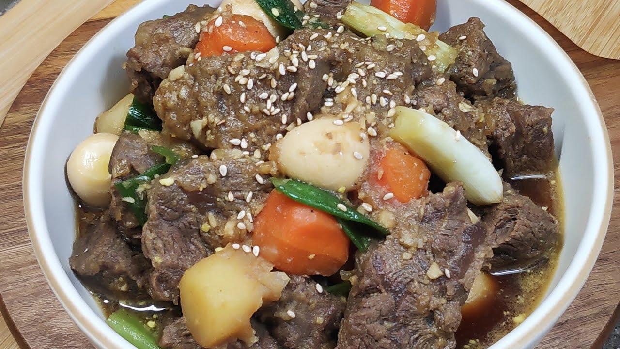 소고기사태찜ㅣ부들부들 쫀득하게 만드는법
