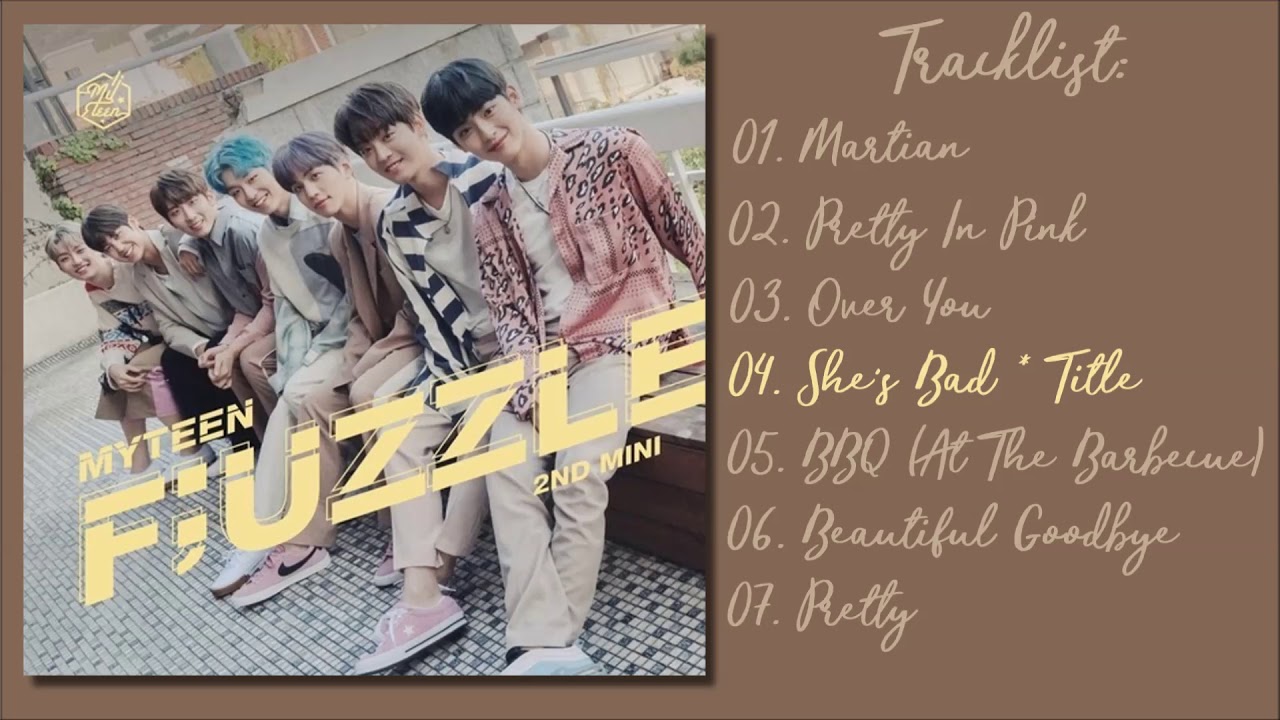 [Full Mini Album] MyTeen - F;UZZLE Mini Album