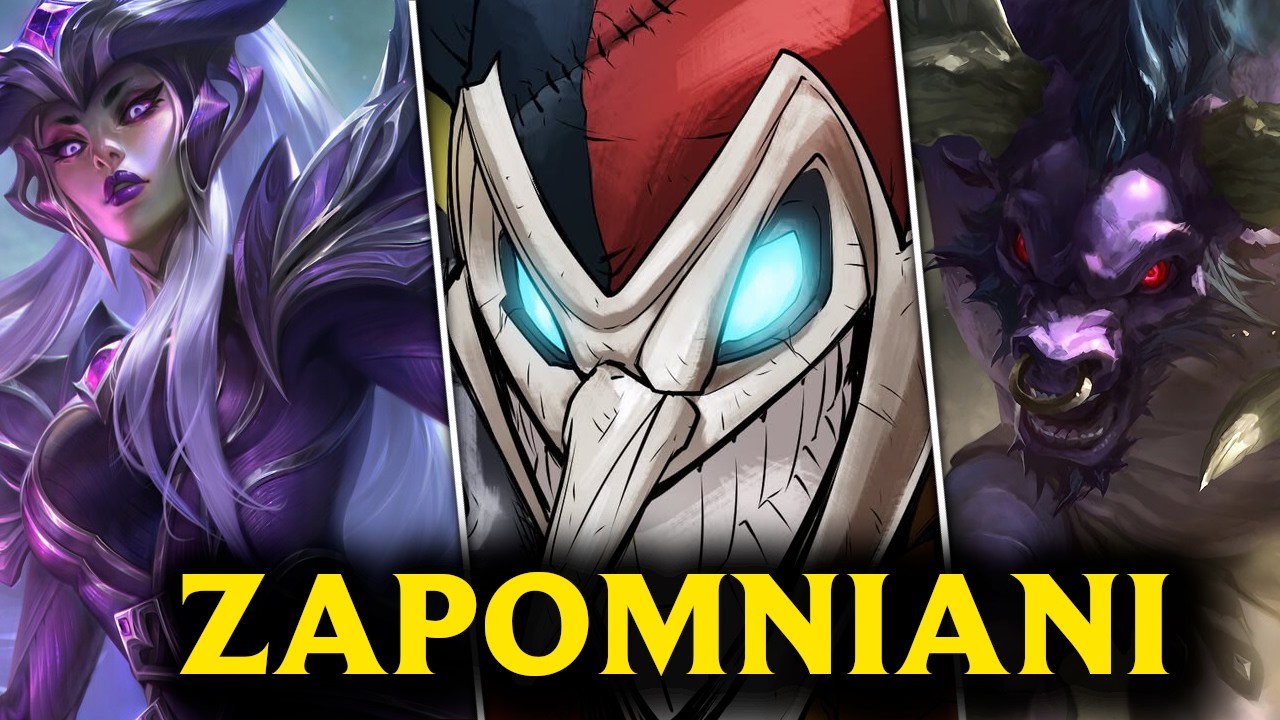 10 Zapomnianych postaci w Historii League of Legends