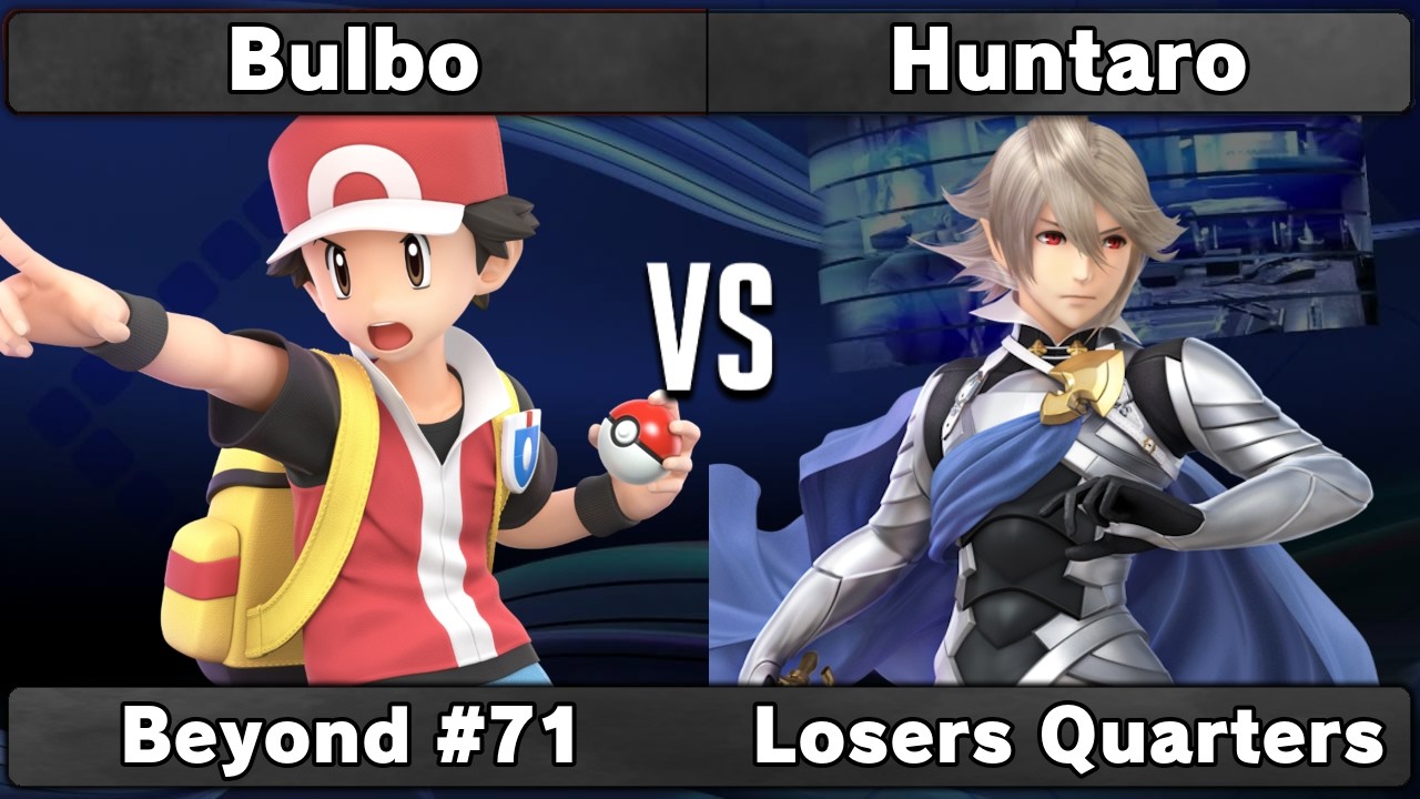 Bulbo (Pokemon Trainer) vs Huntaro (Corrin) | Losers Quarters | Beyond #71