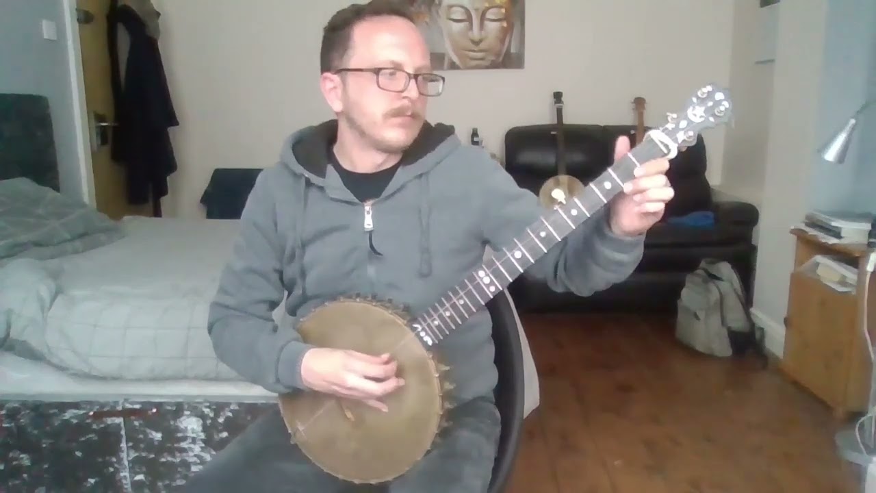 Bach Cello Suite - 1880's Banjo