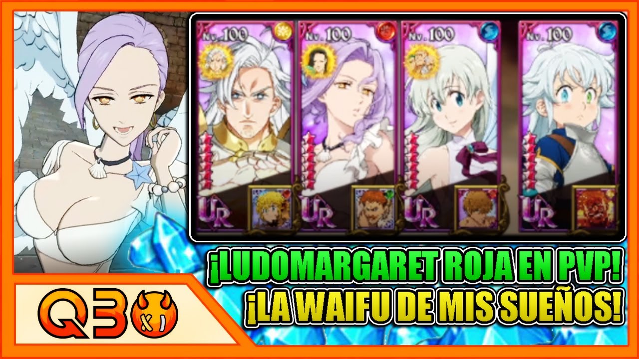 Qbo | ¡ME LLEVO A LA *NUEVA* MARGARET ROJA AL PVP! ¡MI WAIFUUUUUUUUUUUUUUUUUUUU!  | 7DS: Grand Cross