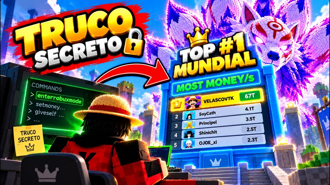 USE EL TRUCO SECRETO DE LOS TOP GLOBALES PARA SER EL #1 DE LA TABLA en Roba un Huevo (Roblox)