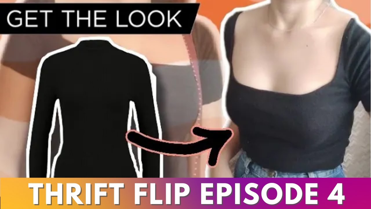 Square Neck Top THRIFT FLIP with me Ep. 4