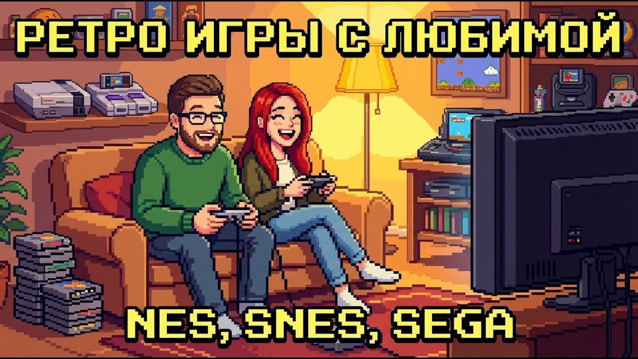 Ретро Игры с Любимой (NES, SNES, SEGA MD)