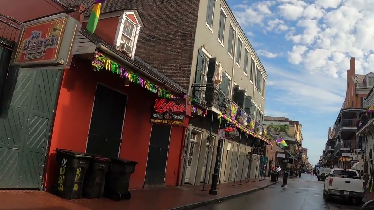 Bourbon Street in the morning